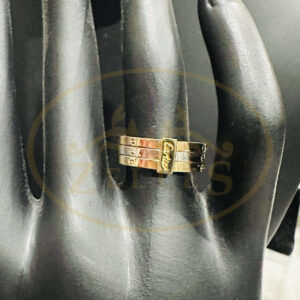 TriColor Cartier Ring Size 8