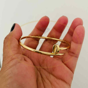 Gold Clou Bracelet