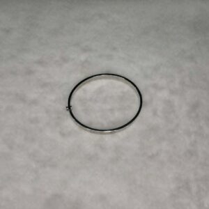 Love Bangle Screw Type White Gold Size 18cm